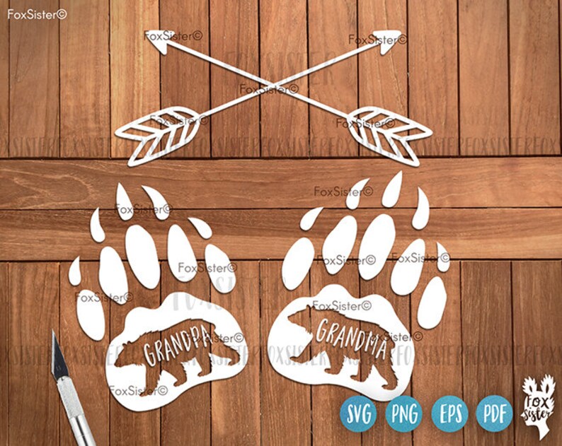 Sister Bear Svg Brother Bear Svg Grandpa Bear Svg Grandma Etsy UK