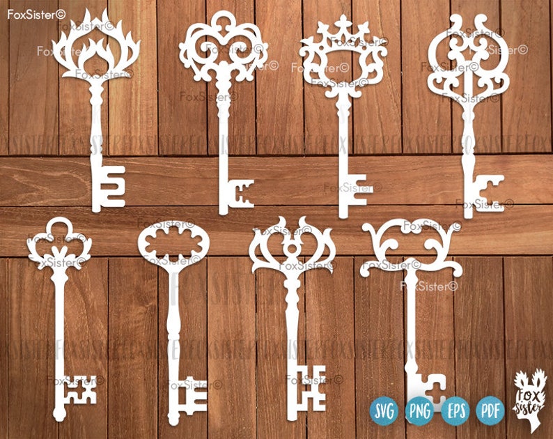 Download Cricut Silhouette House Key Svg 8 Vintage Door Keys Svg Bundle Key Papercut Template Home Decor Door Key Cut File Antique Key Svg Templates Craft Supplies Tools Delage Com Br