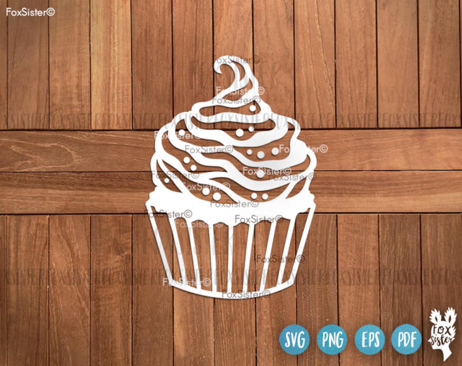 Cupcake SVG Bundle Cake Svg Cutting Files Cakes Svg Cupcake Etsy