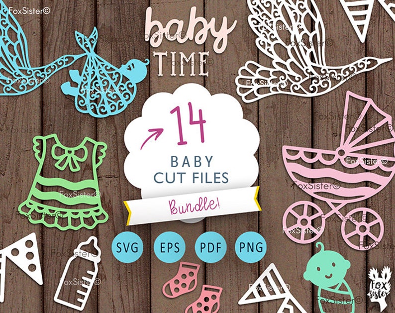 Download Baby Shower Svg Bundle Baby Cut Files Baby Vector Clipart ...