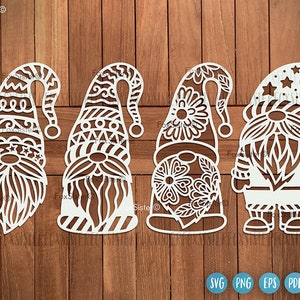 Christmas gnome svg for Cricut and Silhouette, Christmas svg files, FoxSister, Merry Christmas svg, gnomes svg, gnome clipart, Santa svg
