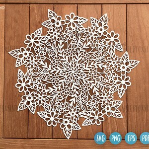 Mandala Muster, Mandala Mandala Muster, Mandala Clipart, Mandala Vektor, Mandala Schnitt-Datei, Mandala Cricut Muster, Silhouette-Datei