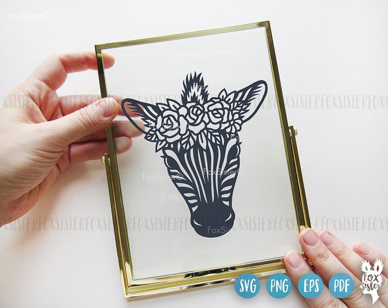 Zebra Svg for Cricut and Silhouette, Zoo Svg, Cute Animal Svg, Baby ...