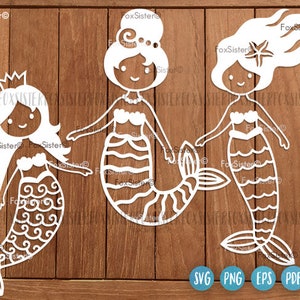Meerjungfrau-Svg, kleine Meerjungfrau-Svg, Meerjungfrau-Silhouette geschnitten Datei | Mermaid Clipart, Mermaids svg, Mermaid Printable, Vektor, Cricut, Silhouette
