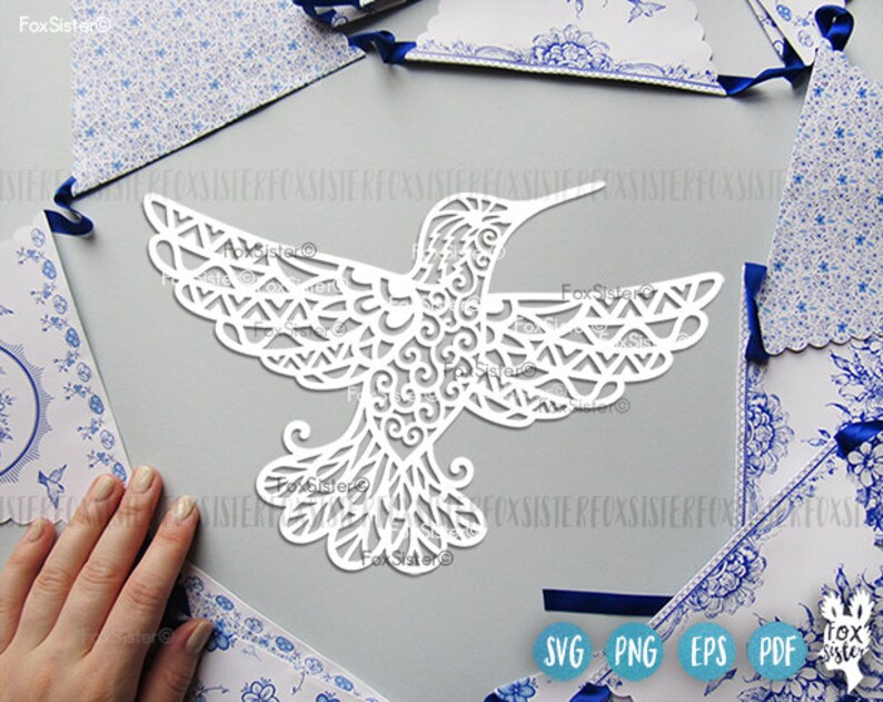 Download Hummingbird Mandala Svg Free For Cricut - Layered SVG Cut File
