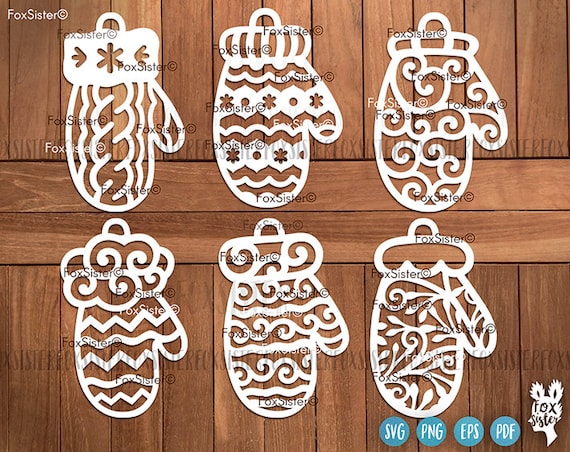 Download Christmas Baubles Svg Bundle Mittens Svg Winter Gloves Svg Etsy