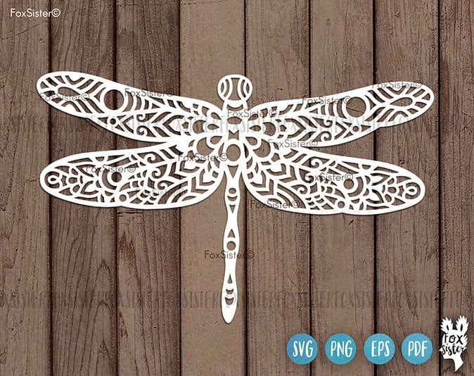 Download Dragonfly Svg Cut Files Dragonfly Clipart Dragonfly Svg Etsy