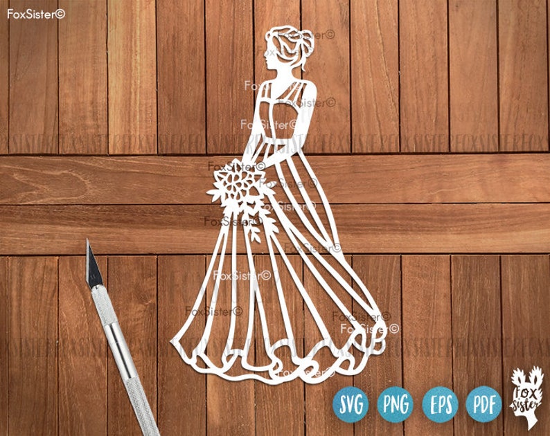 Download Bride SVG Svg Bundle Set 1 Svg Template Princess svg | Etsy