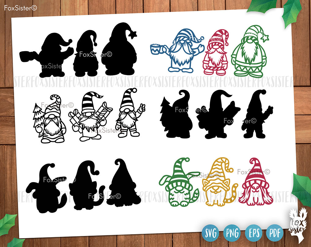 BIG Gnomes Svg Bundle for Cricut and Silhouette Christmas Svg - Etsy UK