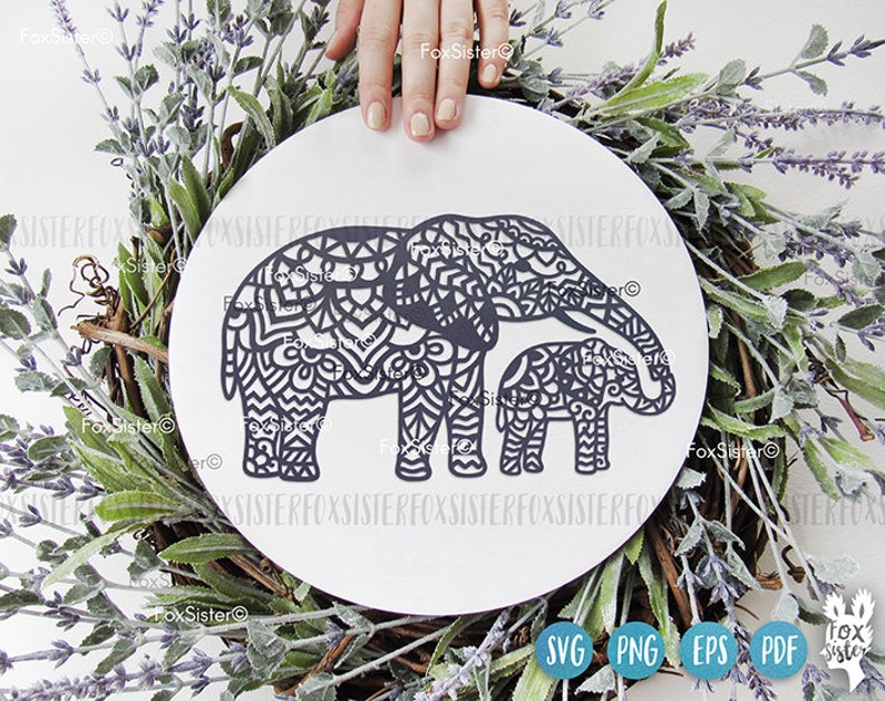 Download Floral Animal Png Cutting Svg Files For Cricut And Silhouette Baby Svg Mom Svg Floral Clipart Elephant Svg Elephants Svg Png Template Clip Art Art Collectibles Decotazeen Com