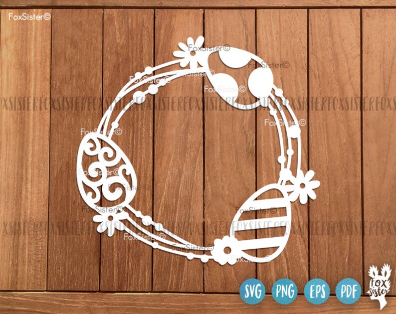 Download Craft Supplies Tools Home Decor Easter Monogram Wreath Svg 2 Easter Svg Silhouette Cut File Eggs Svg Wreath Svg Cricut Cut File Template Egg Svg Materials