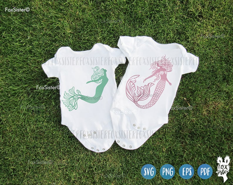 Download Mermaid SVG Bundle includes 3 Mermaids SVG Cut Files ...