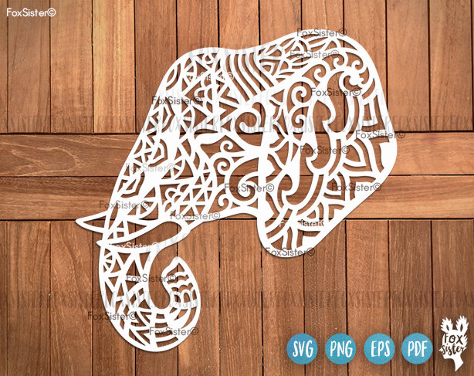 Free Free 331 Mandala Elephant Face Svg SVG PNG EPS DXF File