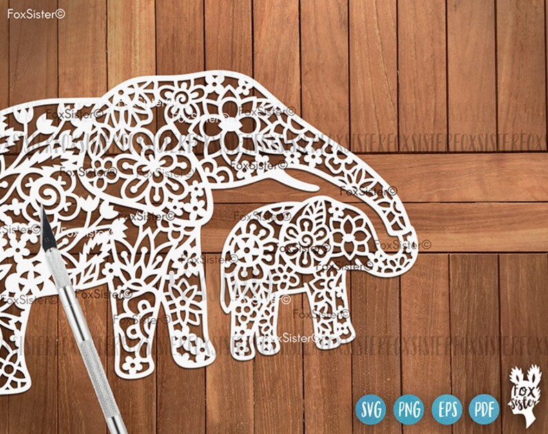 Free Free 247 Elephant Family Svg SVG PNG EPS DXF File