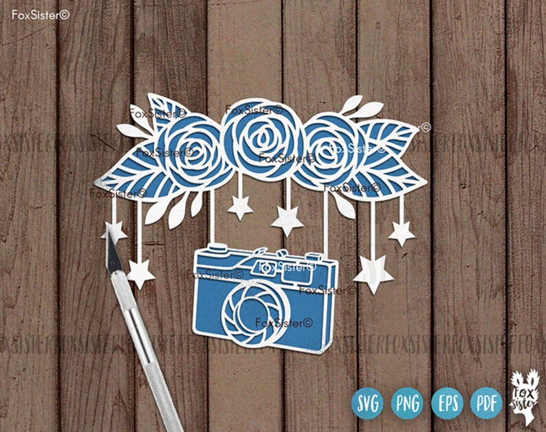 Download Camera Svg Bundle Camera Clipart Photography Svg Floral | Etsy