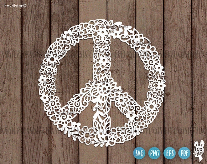 Download Peace Symbol Round Pacifism Sign Svg Cut File T Shirt Cricut Svg Digital File Quote Svg Png Art Collectibles Digital Mocbos Com