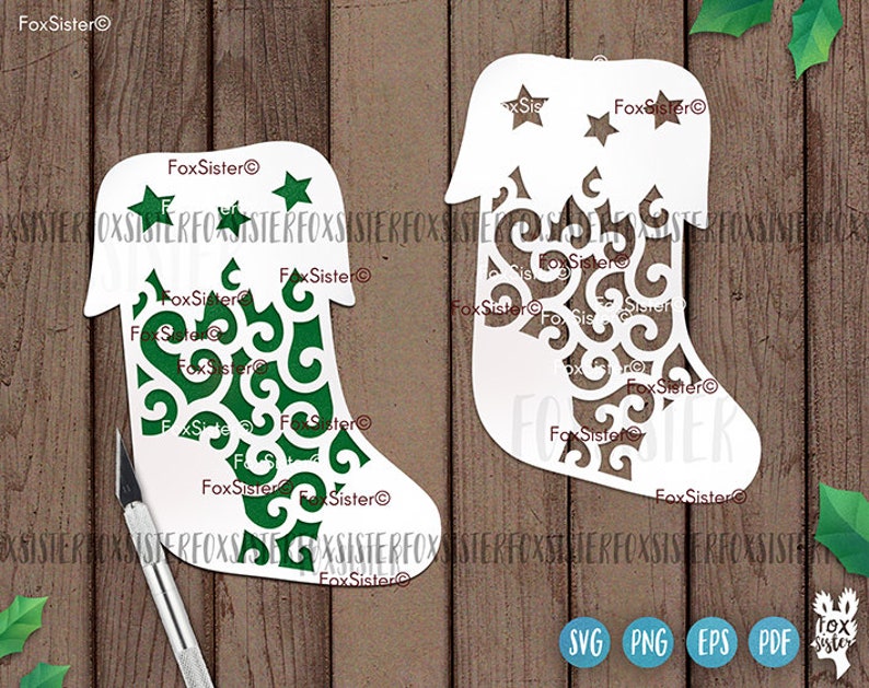 Download 2 Christmas Stockings Svg Stockings Clip art Elf Svg Shoes ...