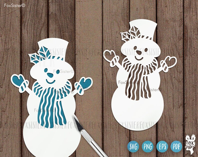 Snowman svg bundle for Cricut and Silhouette Christmas svg | Etsy