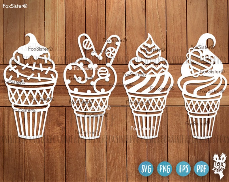 Download Ice Cream Cone Svg Bundle Ice Cream Svg Cut File Ice Cream ...