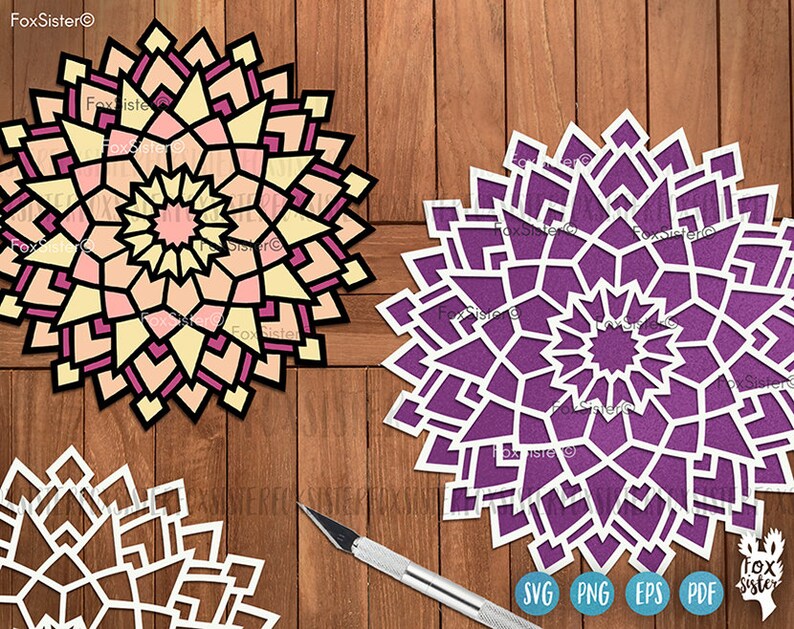 Download Mandala Svg Bundle vector cut files Set 2 Boho Svg design ...