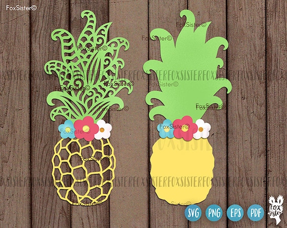 Download Pineapple Svg Pineapple Clipart Fruits Svg Flowers Svg Etsy