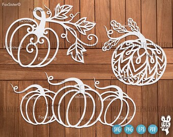 Pumpkin Svg, Pumpkin Clipart, Fall Pumpkin Svg, Svg Cutting Files, Autumn Svg, Pumpkin Png, Halloween Svg, Silhouette Cameo, Cricut files