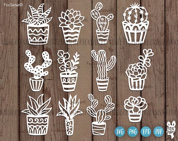 Download Cactus Svg Succulent Svg Cactus Clipart Succulent Clip art ...