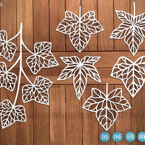 Leaf svg bundle for Cricut and Silhouette, leaves svg, Leaf clipart, Foliage svg, vines svg, plant svg, leaf clipart, branch svg, nature svg