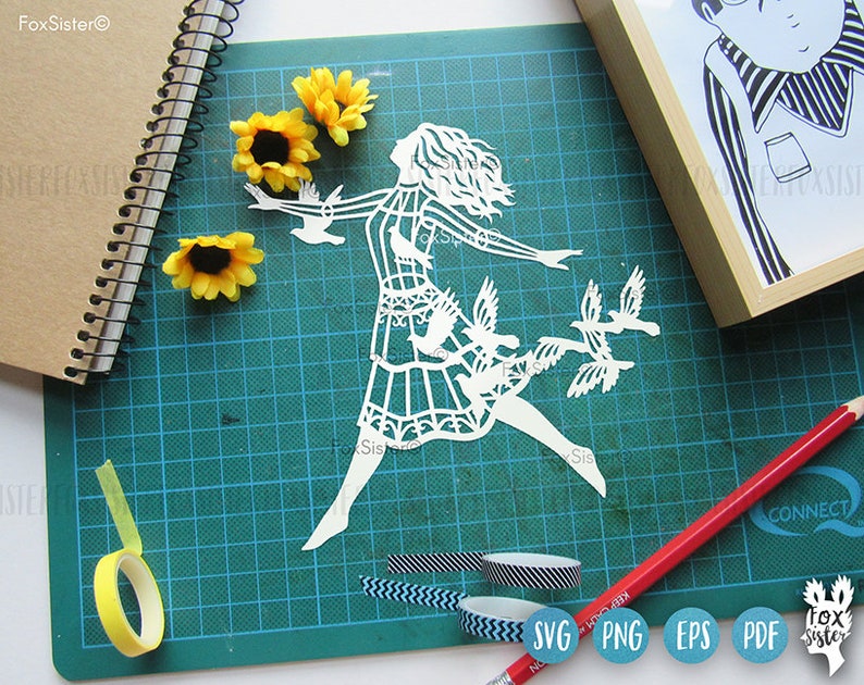 Download Free Spirit Svg for Cricut and Silhouette Girl Svg | Etsy