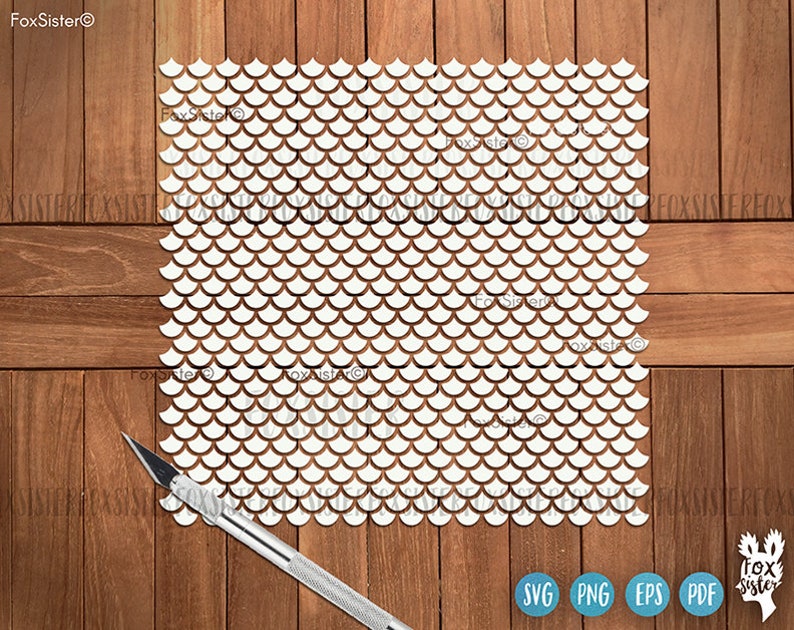 Free Free 183 Pattern Mermaid Scales Svg SVG PNG EPS DXF File