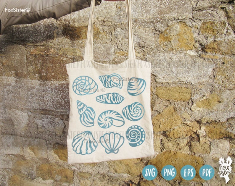 Download Sea Shells SVG Bundle 35 Seashells svg Beach svg Ocean Cut ...