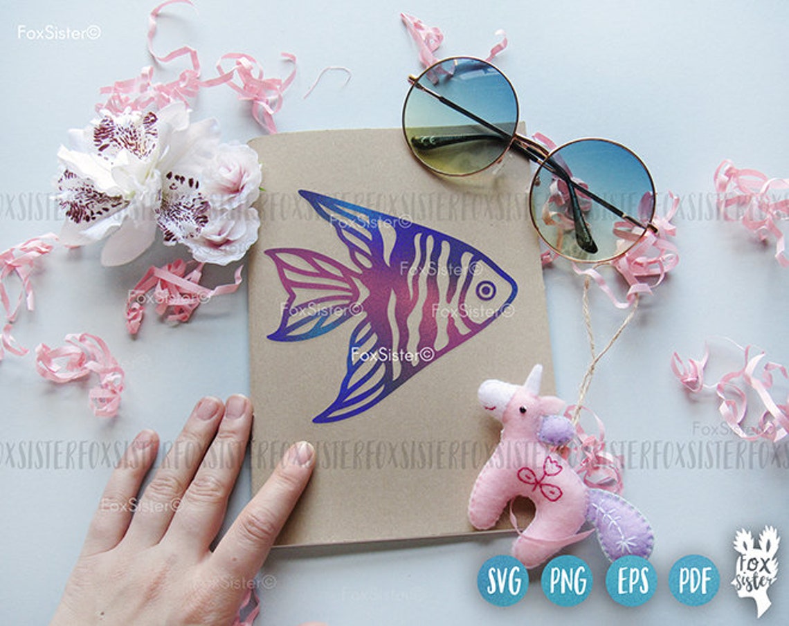 Download Turtle Mandala Svg Boho Jellyfish svg Vector Fish Svg Sea ...