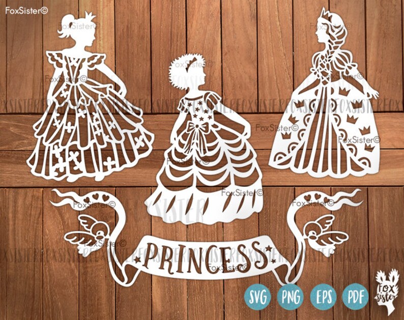 Download Dress Svg Crown Svg Birthday Svg Princess Svg Files Kids Svg Papercut Templates Cameo Girls Svg Little Princess Svg Cricut Materials Craft Supplies Tools