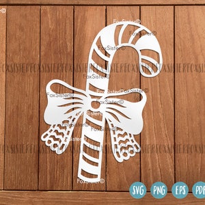 Candy cane svg cut file, Christmas Candy cane svg, Christmas svg cut files, Christmas Candy svg, Holiday svg, Silhouette, sweets svg, Cricut
