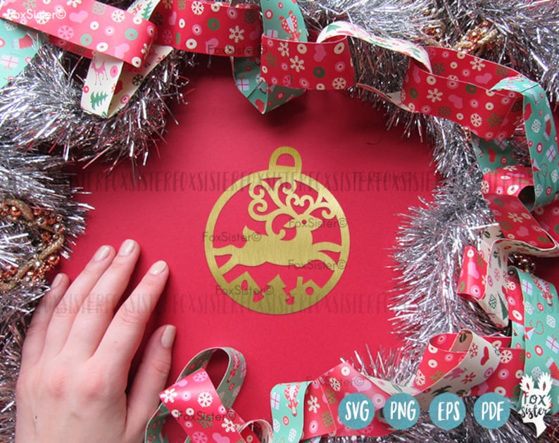 Christmas Baubles SVG Bundle SET 2 Bauble Tree Gingerbread Etsy