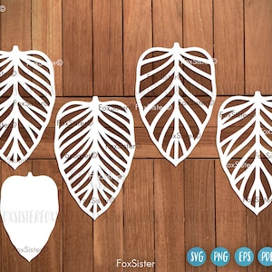 Leaves svg bundle for Cricut and Silhouette, leaf svg, palm leaf svg, jungle leaves svg, Nature svg, Plants svg, tropical leaves svg