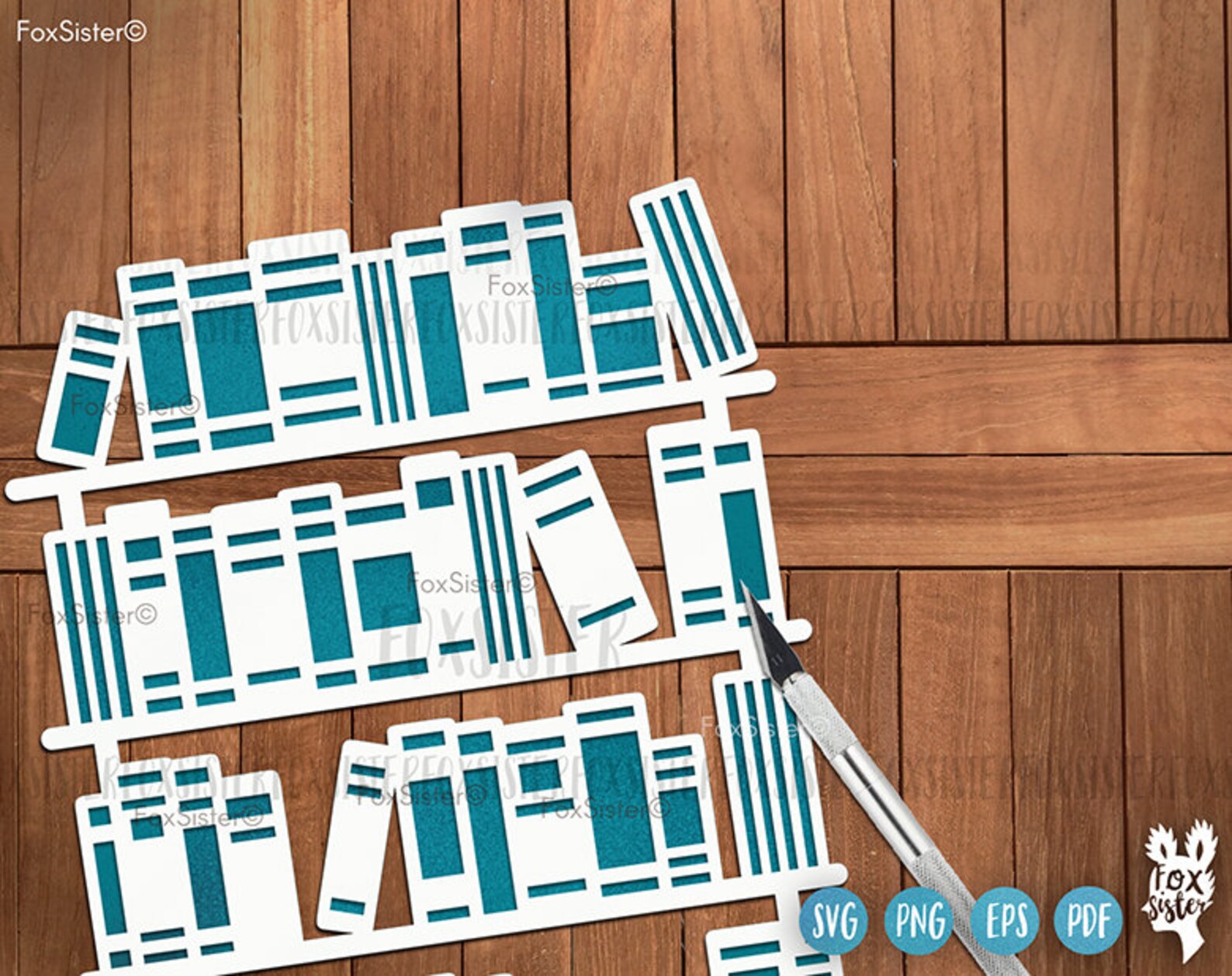 Books Svg for Cricut and Silhouette Book Lover Svg Library | Etsy