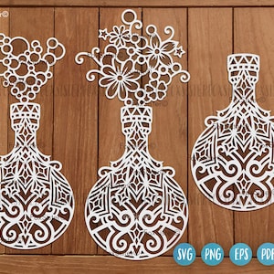 Magische fles Svg bundel voor Cricut en silhouet, fles svg, potion fles svg, drankjes svg, Love Spell svg, apotheker svg bestand knippen