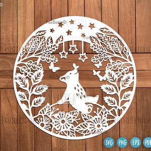 Feliz bebê urso svg urso vetor corte arquivo, floresta mágica svg clipart, natureza e folhas svg decalque clipart arquivo de corte para cricut e silhueta