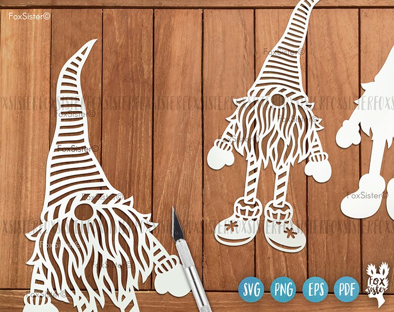 Gnome Svg Bundle for Cricut and Silhouette Christmas Svg - Etsy