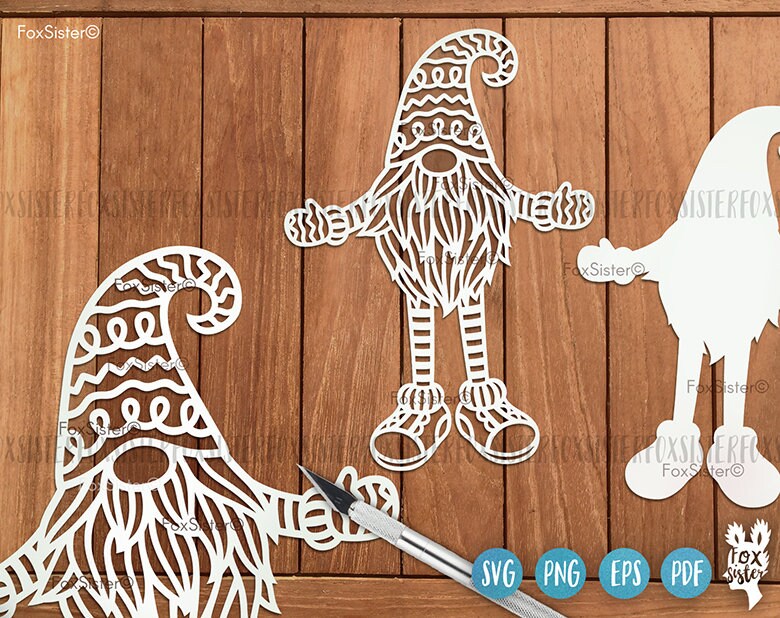Gnome Svg Bundle for Cricut and Silhouette Christmas Svg - Etsy