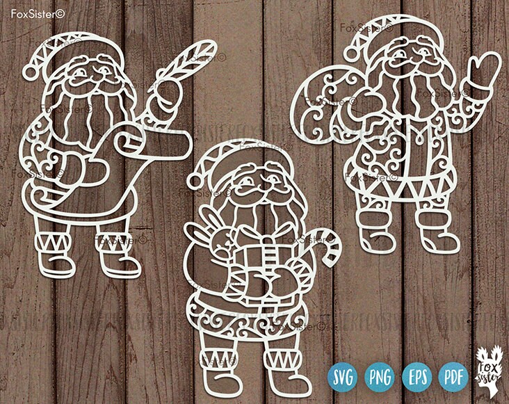 Christmas Santa Claus Dragging Gifts Drawing Illustration Element Gif PNG  Images