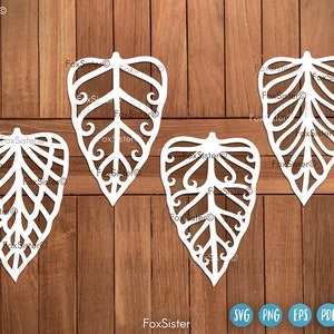 Leaves svg bundle for Cricut and Silhouette, leaf svg, palm leaf svg, jungle leaves svg, Nature svg, Plants svg, tropical leaves svg