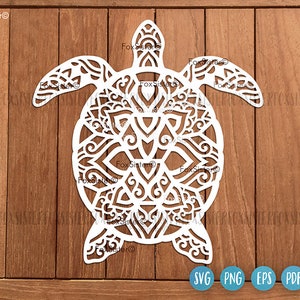 Turtle PNGSVGJpeg SVG 3D cut file Pop up design cutting file