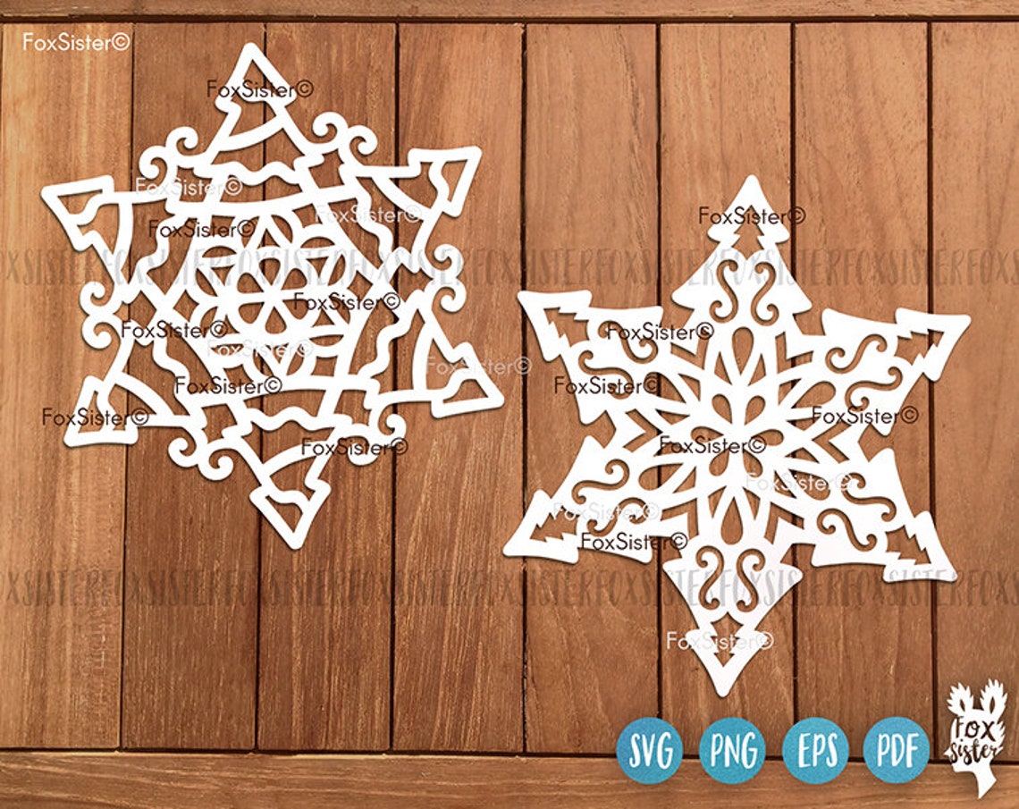 Snowflakes Svg Christmas Snowflake Svg Cutting Files | Etsy Snowflakes Svg Christmas Snowflake Svg Cutting Files | Etsy