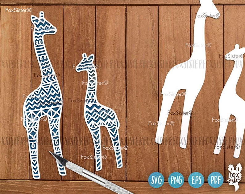 Download Giraffe Svg vector designs Mama giraffe Svg Baby animal ...