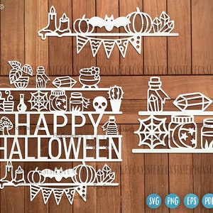 Happy Halloween svg designs for Cricut and Silhouette, Halloween svg, Halloween png, halloween clipart, halloween shirt svg, autumn svg