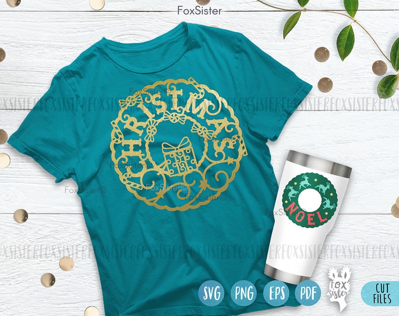 Christmas Svg Bundle for Cricut Silhouette, Christmas Png, Christmas ...