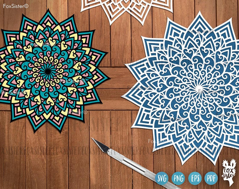 Download Mandala Svg Bundle vector cut files Set 2 Boho Svg design ...