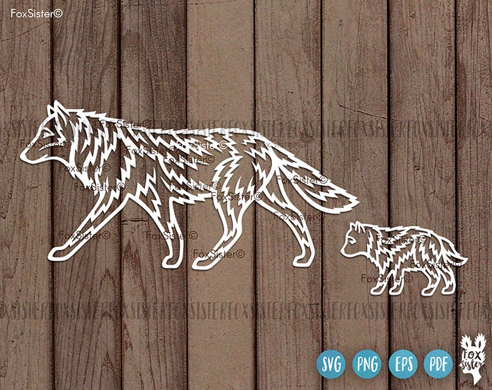 Free Free 115 Wolf Family Svg SVG PNG EPS DXF File